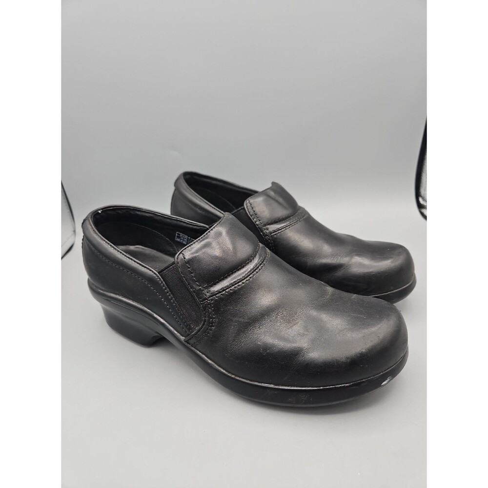 Ariat Clogs Women's Size 9.5B Black Leather Slip-On Casual Comfort Shoes